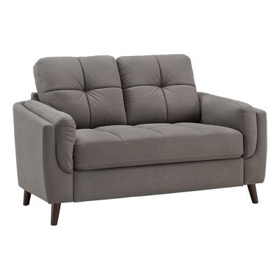  Inspire Q Deacon Loveseat Gray