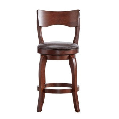  24" Calder Swivel Counter Height Barstool - Inspire Q