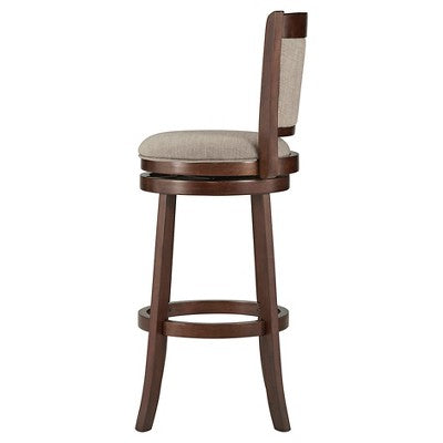  29" Piacenza Swivel Barstool Smoke - Inspire Q