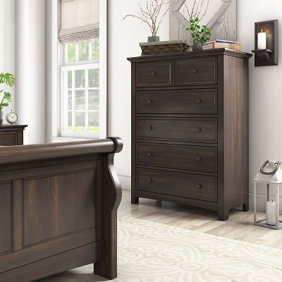  Cory 5 Drawer Wood Modular Storage Chest - Inspire Q