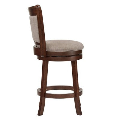  24" Piacenza Swivel Counter Height Barstool - Inspire Q