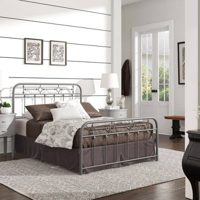  Wilson Metal Spindle Platform Bed - Inspire Q